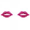Tr3sweet Rhinestone Lip Earrings