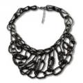 Trendy Black Statement Necklace