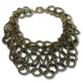 Trendy Gold Statement Necklace