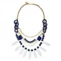 YOCHI Beaded Statement Necklace