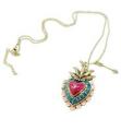 Viva La Style Heart Locket Necklace