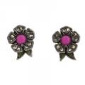 Juicy Couture Fall Floral Stud Earrings