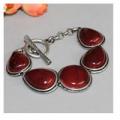 Red Big Stones Bracelet