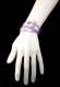 Anchor & Infinity Purple Braided Bracelet 1