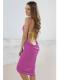 Lavender Open Back Cover up Beach Dress