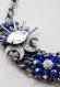 Blue Moon Crystal Statement Necklace 1