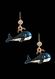 Blue Whale Drop Earrings