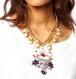 Colorful Skull Statement Necklace 2