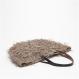 Hat Attack Rustic Straw Taupe Tote 2