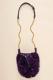 JUICY COUTURE Pouchette Purple Chiffon Bag 1