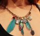 Parrot Feather Necklace 1