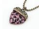 Leopard Heart Pendent Necklace 2