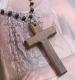 Wooden Cross Necklace 1
