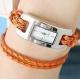 IEKE Leather Wrap Rope Watch